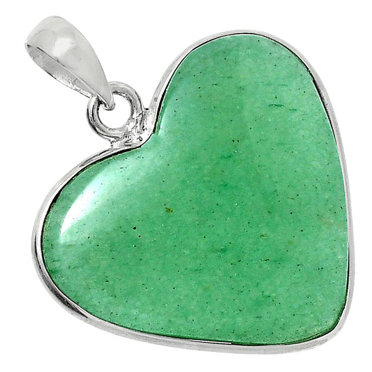 Heart Premium Green Aventurine Pendant P-1043 58-EP10775
