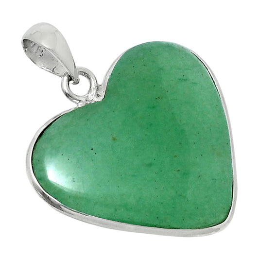 Heart Premium Green Aventurine Pendant P-1043 58-EP10775