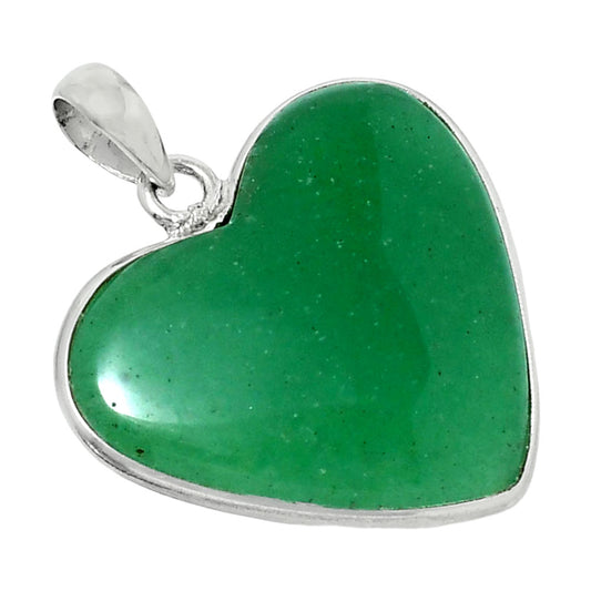 Heart Premium Green Aventurine Pendant P-1043 58-EP10776