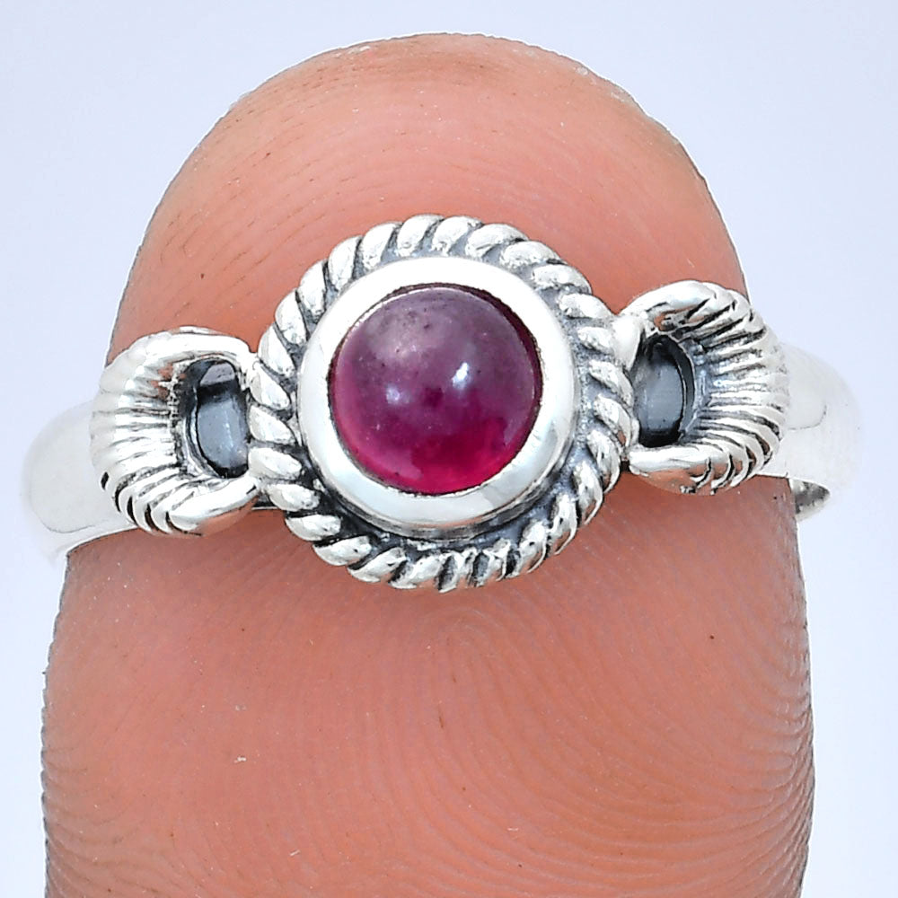 Premium Quality Lab Created Ruby Ring size-8.5 R-1733 58-ER14639