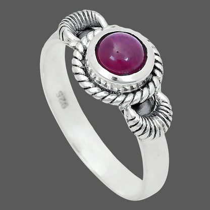 Premium Quality Lab Created Ruby Ring size-8 R-1733 58-ER14640