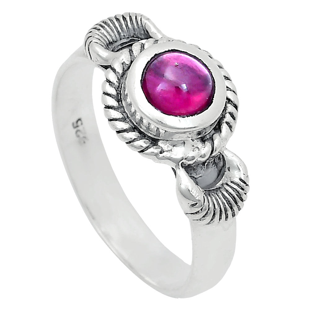 Premium Quality Lab Created Ruby Ring size-6 R-1733 58-ER14643