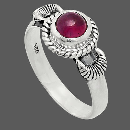 Premium Quality Lab Created Ruby Ring size-7 R-1733 58-ER14644