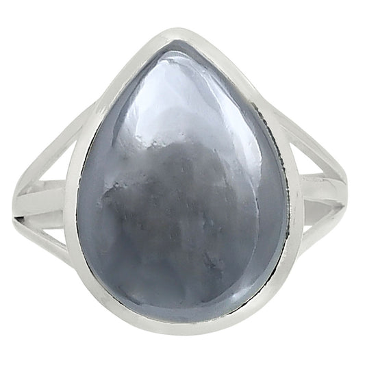 Premium Quality Natural Gunmetal Ring size-8 R-1006 58-ER14678
