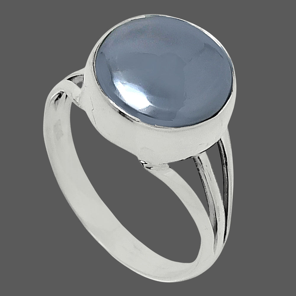 Premium Quality Natural Gunmetal Ring size-8 R-1003 58-ER14686