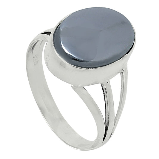 Premium Quality Natural Gunmetal Ring size-9 R-1003 58-ER14687