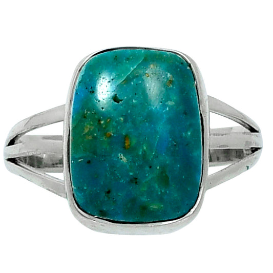 Premium Quality Peruvian Blue Opal Ring size-9 R-1003 58-ER14701