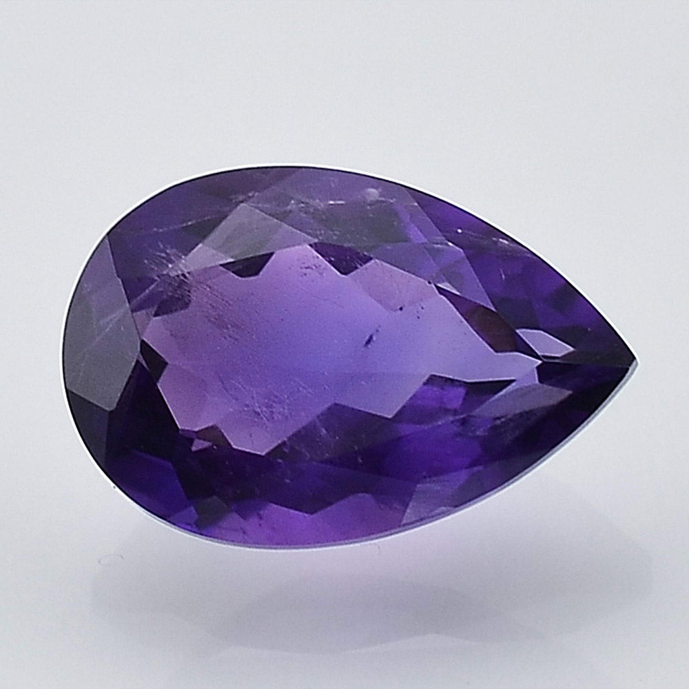 Natural African Amethyst Pears Shape Standard Cut Loose Gemstone AFR1016