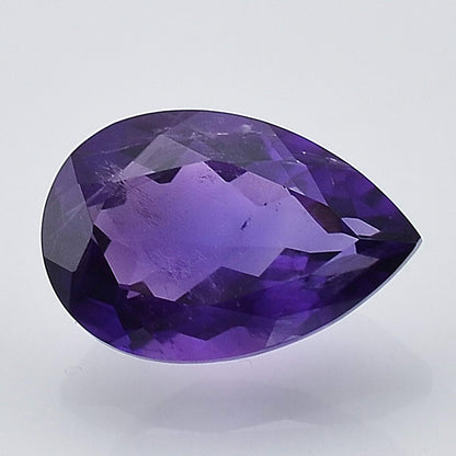Natural African Amethyst Pears Shape Standard Cut Loose Gemstone AFR1016