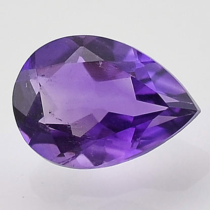 Natural African Amethyst Pears Shape Standard Cut Loose Gemstone AFR1016