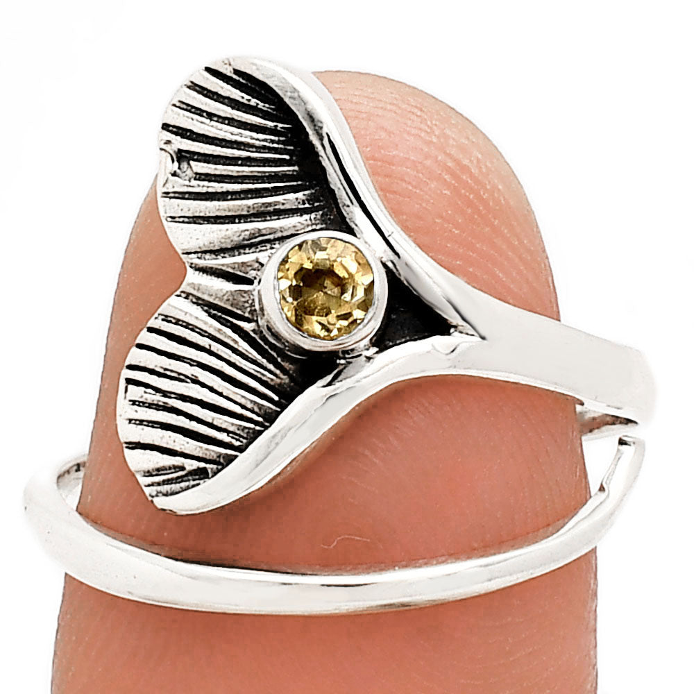 Mermaid Tail Gemstone Adjustable Ring in 925 Sterling Silver for Women AGR1001 R-1070