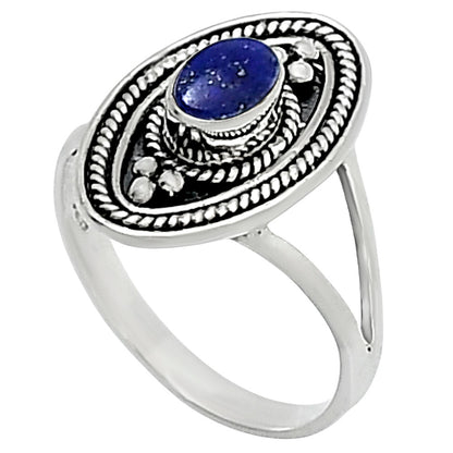 Boho Gemstone Silver Ring Handmade 925 Sterling Jewelry by Desiregem AGR1026 R-1258