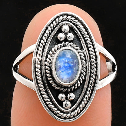 Boho Gemstone Silver Ring Handmade 925 Sterling Jewelry by Desiregem AGR1026 R-1258