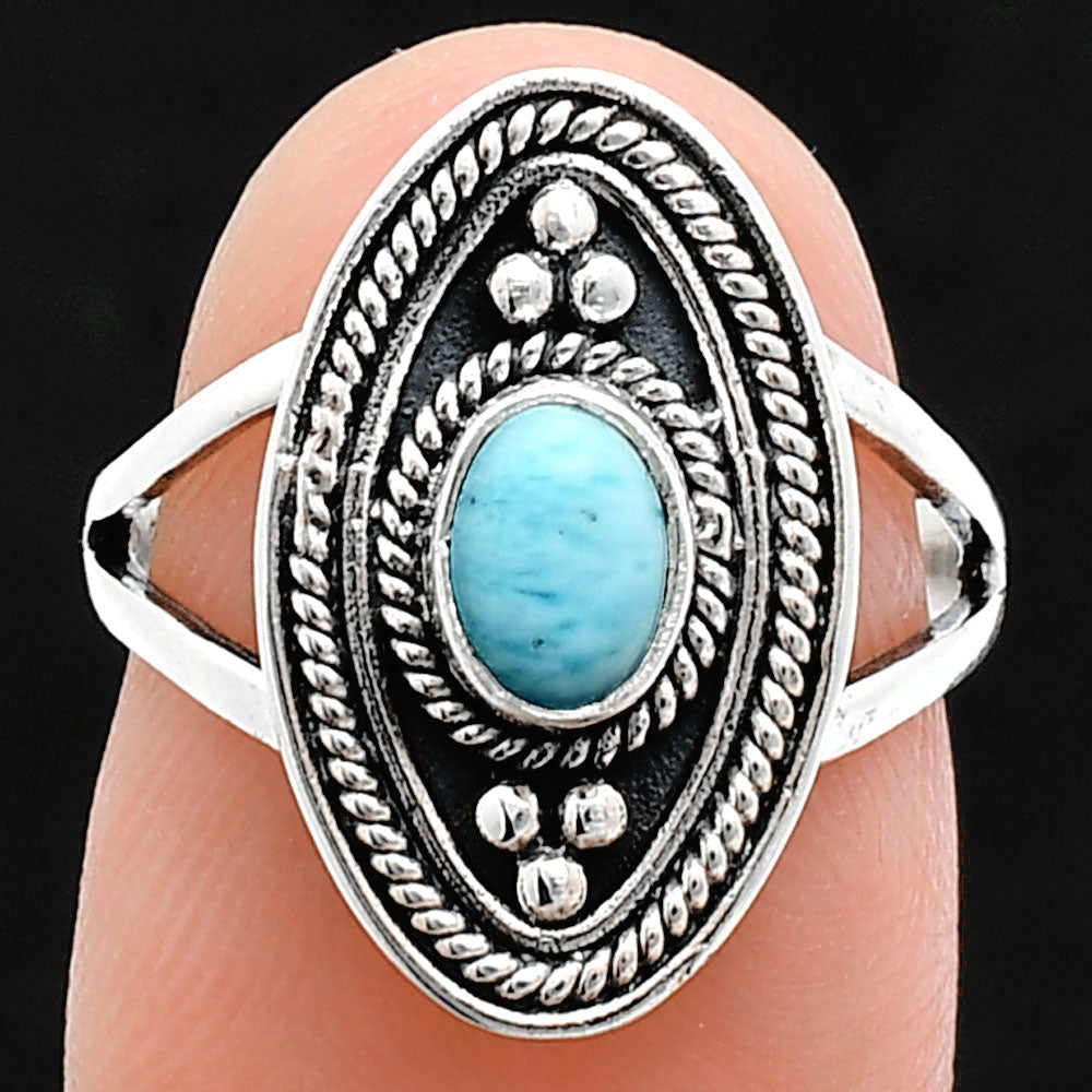 Boho Gemstone Silver Ring Handmade 925 Sterling Jewelry by Desiregem AGR1026 R-1258