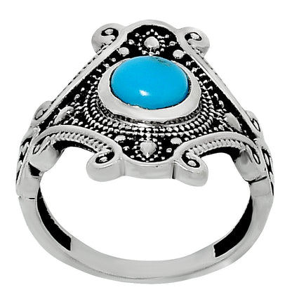 Ethnic Gemstone Silver Ring | Artisan 925 Sterling Handmade Jewelry AGR1027 R-1734