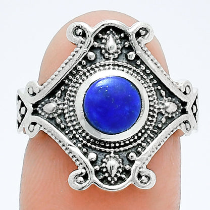Ethnic Gemstone Silver Ring | Artisan 925 Sterling Handmade Jewelry AGR1027 R-1734