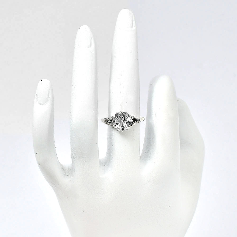 Hexagon Gemstone Ring 925 Sterling Silver Handmade Vintage Jewelry AGR1033 R-1746