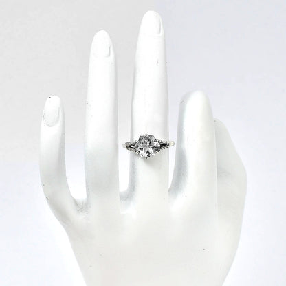 Hexagon Gemstone Ring 925 Sterling Silver Handmade Vintage Jewelry AGR1033 R-1746