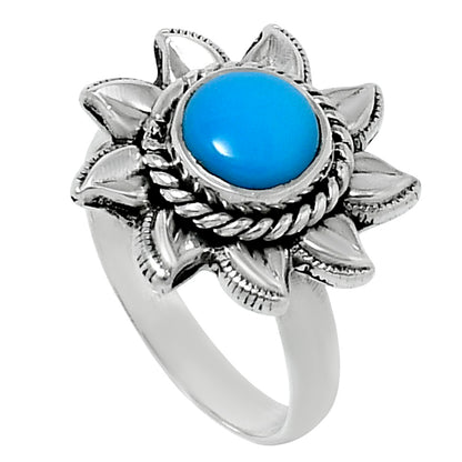 Sunflower Gemstone Ring 925 Sterling Silver Handmade Vintage Jewelry AGR1034 R-1617