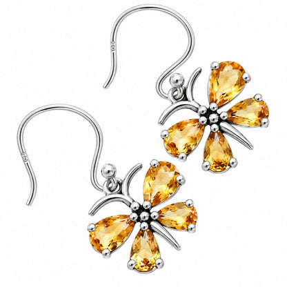 Citrine Earrings T-1014 AGTE1003_D