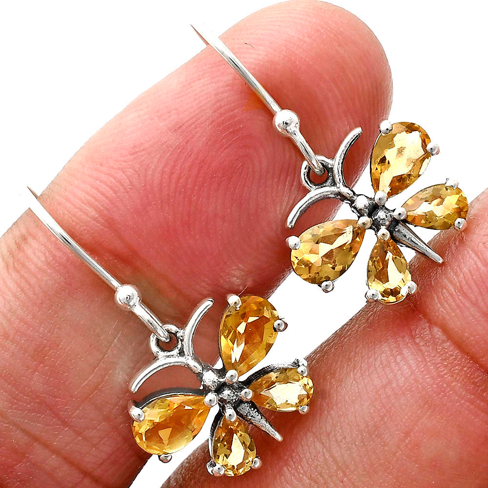 Citrine Earrings T-1014 AGTE1003_D