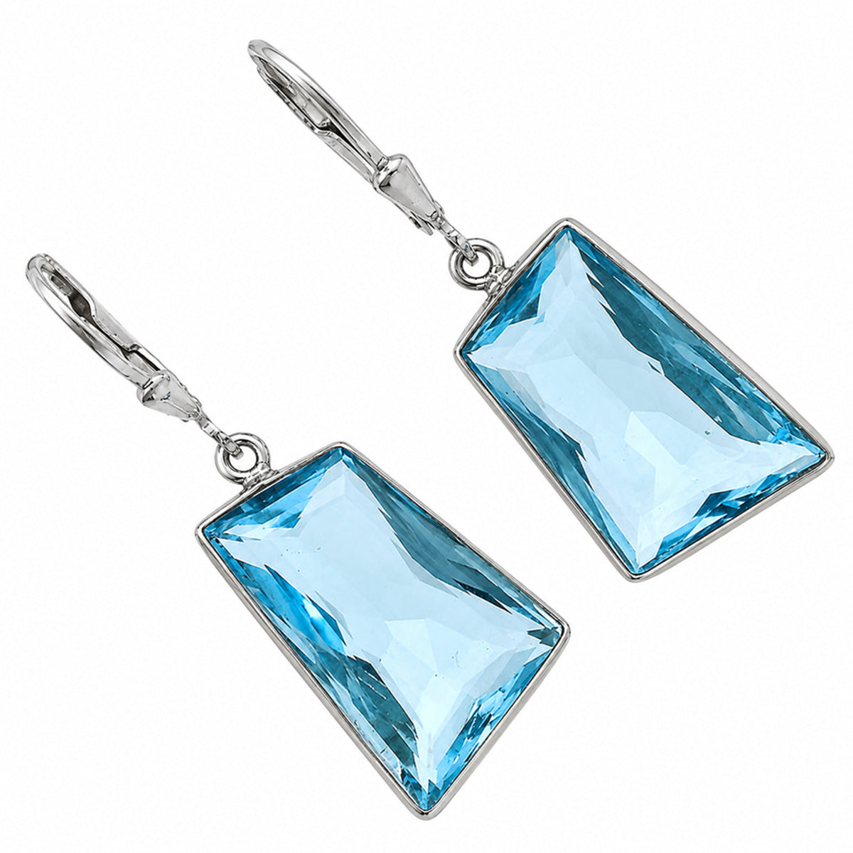 Sky Blue Topaz Earrings T-1017 AGTE1006_A