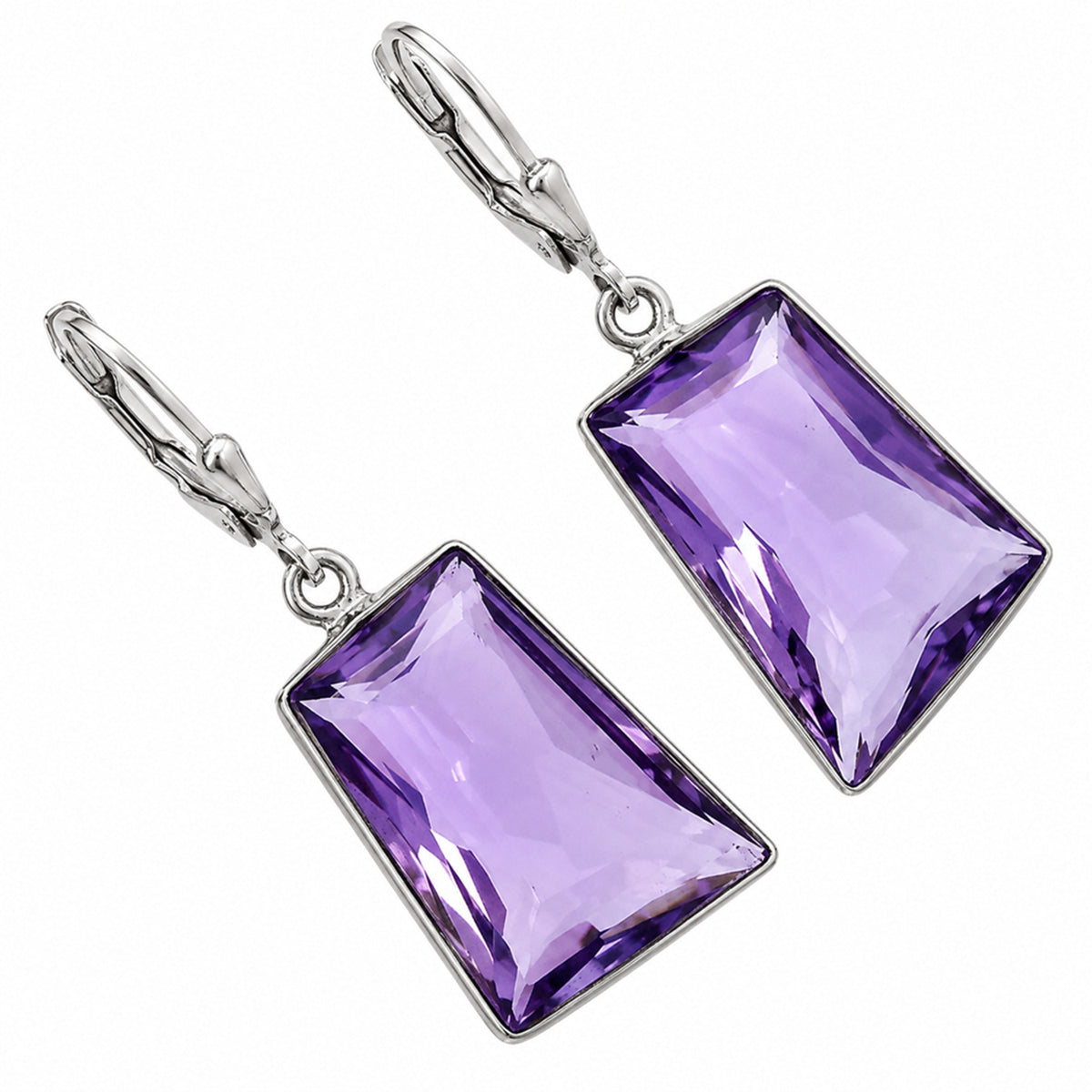 Amethyst Earrings T-1017 AGTE1006_C