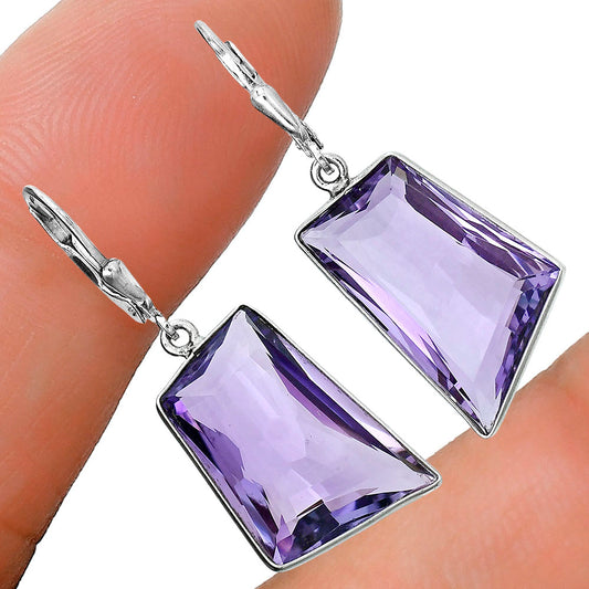 Amethyst Earrings T-1017 AGTE1006_C