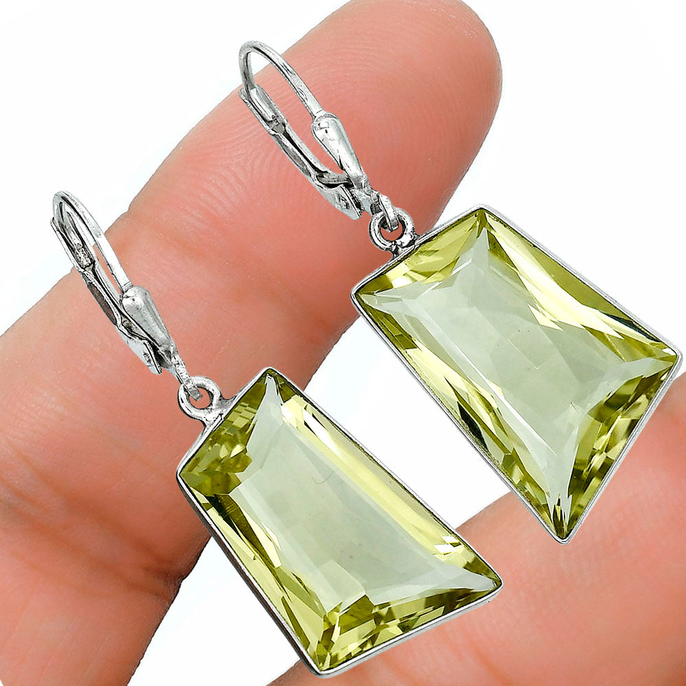 Green Gold Earrings T-1017 AGTE1006_D