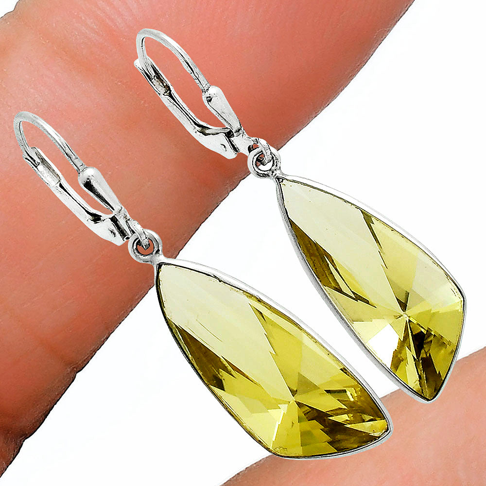 Green Gold Earrings T-1017 AGTE1007_C