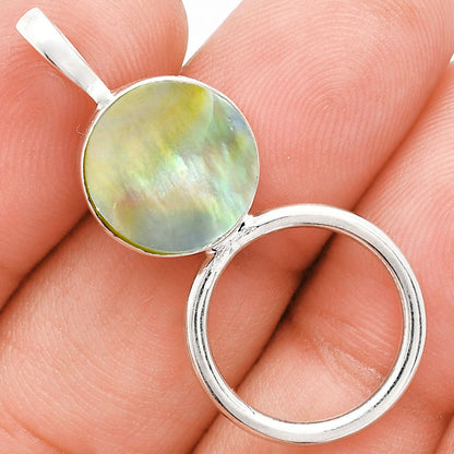 Mother Of Pearl Pendant T-1012 AGTP1001_D