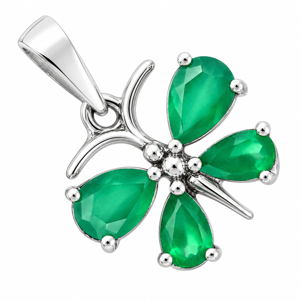 Green Onyx Pendant T-1014 AGTP1003_A