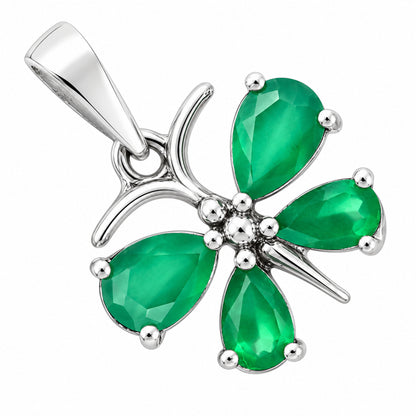 Green Onyx Pendant T-1014 AGTP1003_A