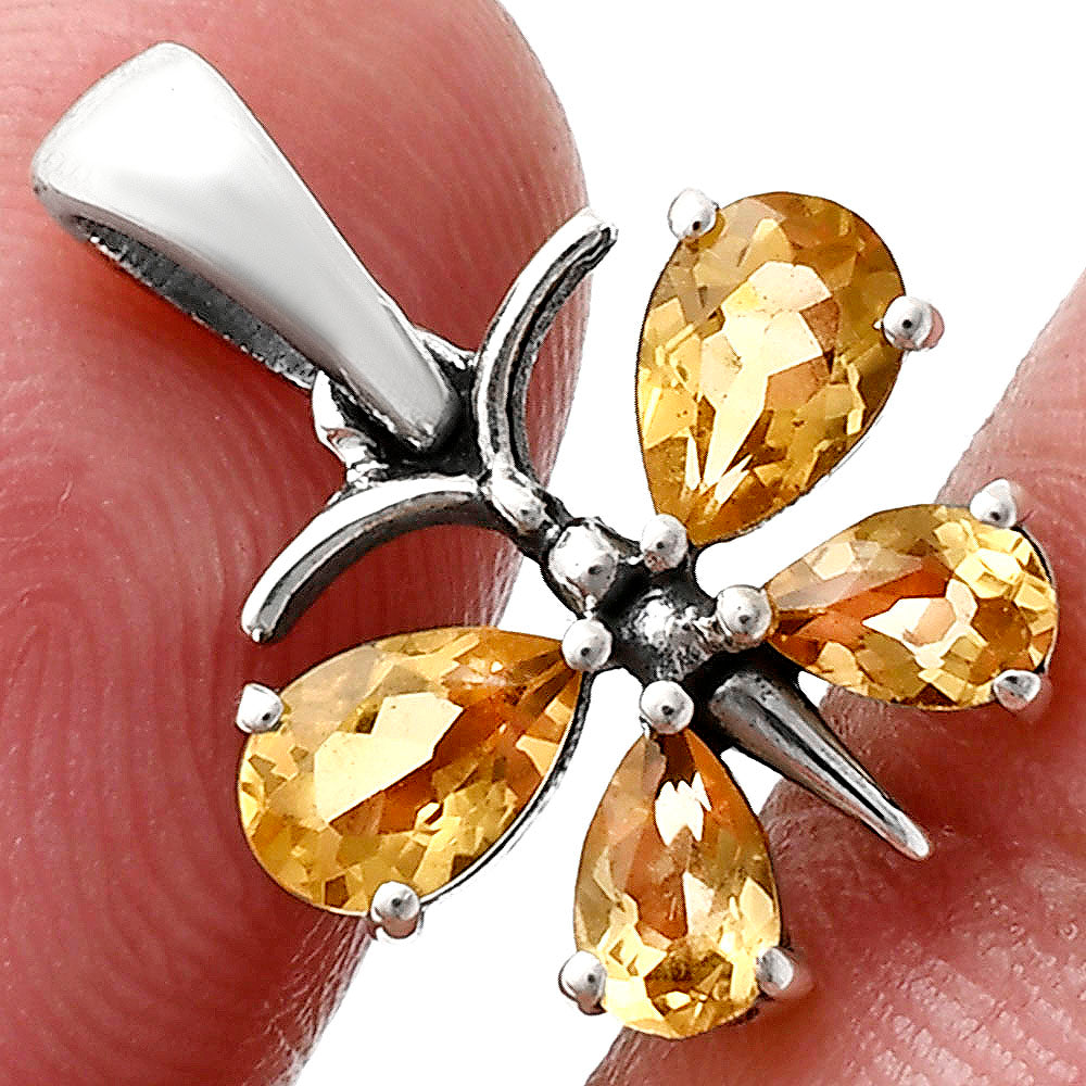 Citrine Pendant T-1014 AGTP1003_D
