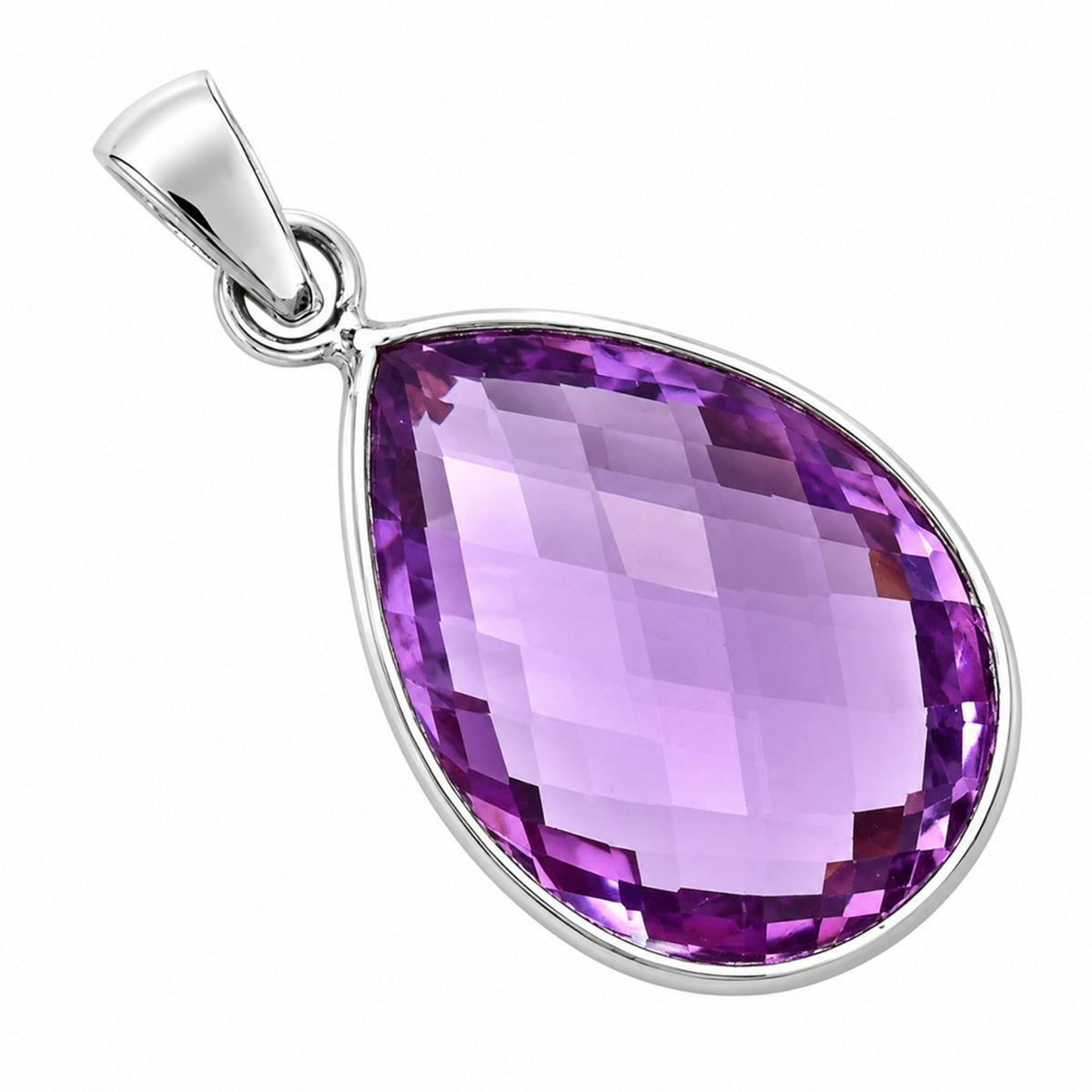 Amethyst Pendant T-1015 AGTP1004_A
