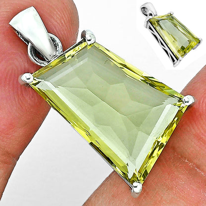 Green Gold Pendant T-1017 AGTP1006_D