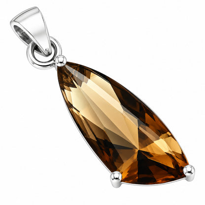 Smoky Quartz Pendant T-1017 AGTP1007_B