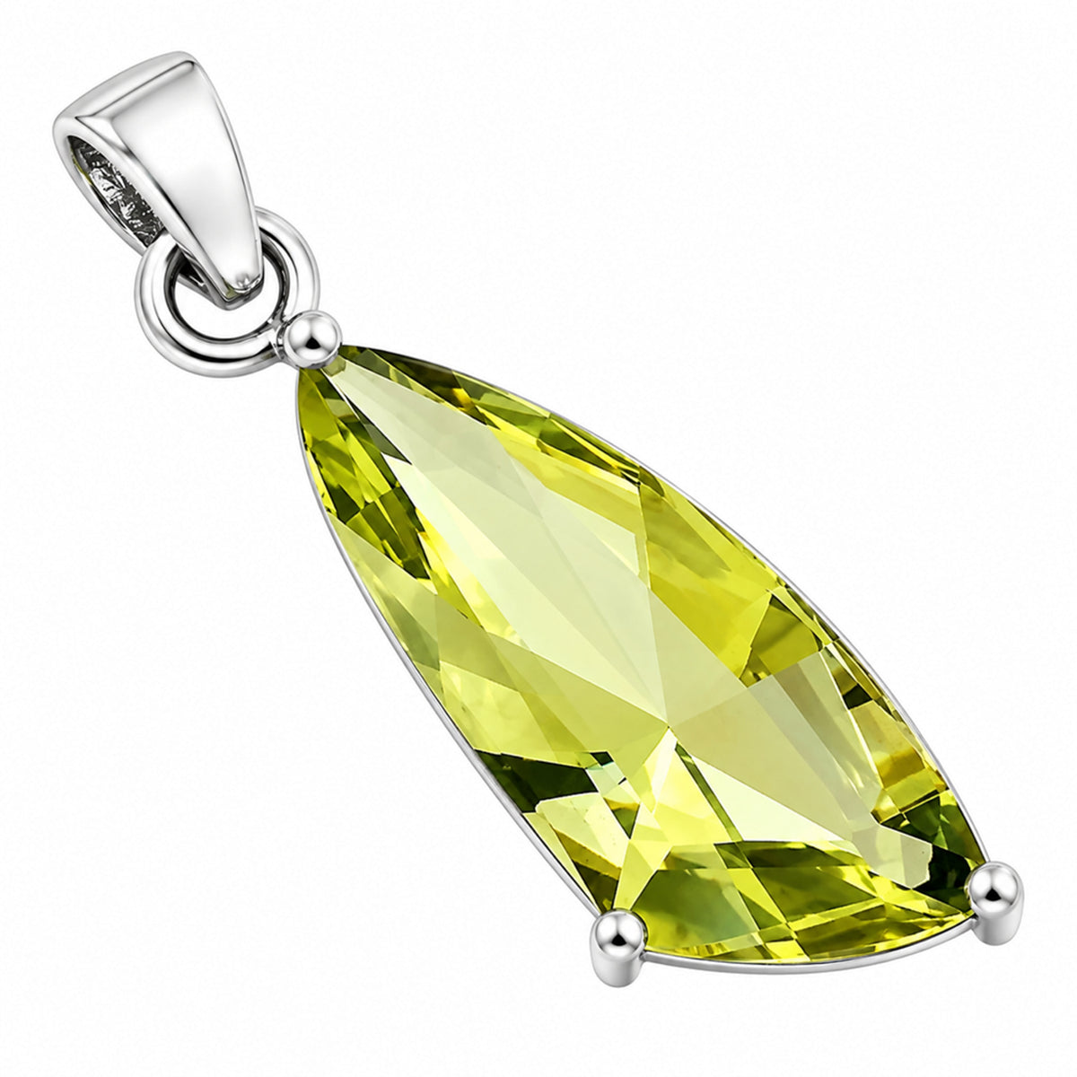 Green Gold Pendant T-1017 AGTP1007_C