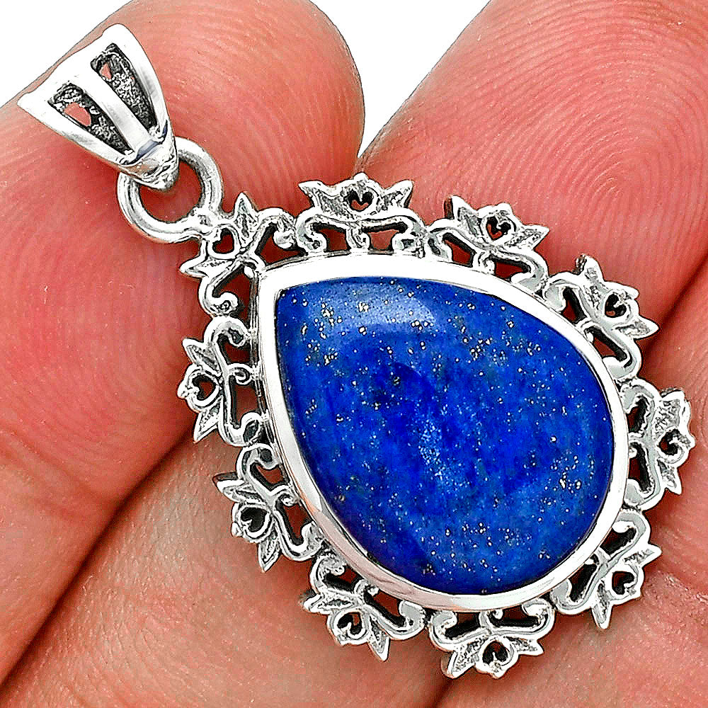 Lapis Lazuli Pendant T-1018 AGTP1008_D
