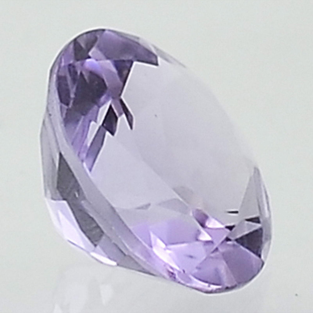 Natural Amethyst Round Shape Standard Cut Loose Gemstone AME1001