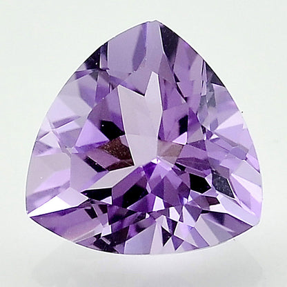 Natural Amethyst Trillion Shape Standard Cut Loose Gemstone AME1010