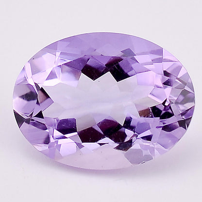 Natural Amethyst Oval Shape Standard Cut Loose Gemstone AME1018
