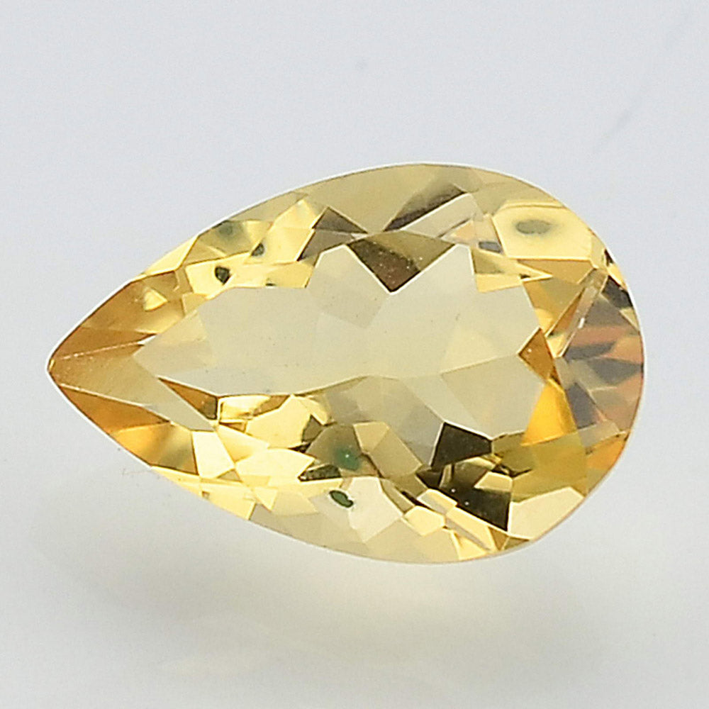 Natural Citrine Pears Shape Standard Cut Loose Gemstone CIT1026