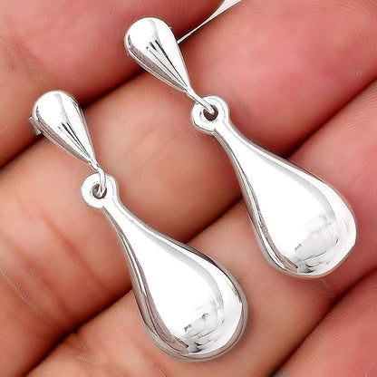 Elegant 925 Silver Teardrop Earrings Jewelry – Lightweight Dangle Design DGE1045