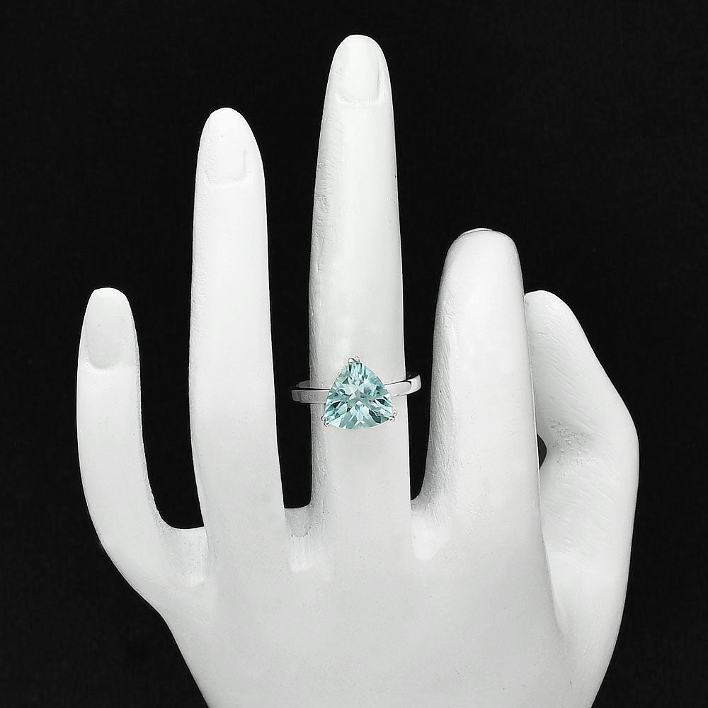 925 Silver Trillion Natural Gemstone Ring Handmade Sterling Jewelry DGR1108 R-1020