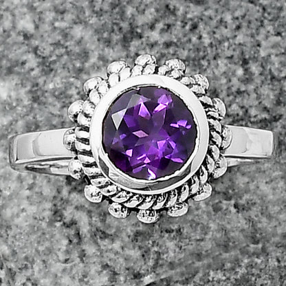 925 Sterling Silver Rope Halo Colorful Gemstone Ring Handmade Jewelry DGR1111 R-1245