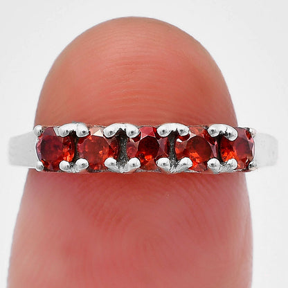 Five Stone Horizontal Gemstone Ring 925 Sterling Silver Handmade Jewelry DGR1125 R-1049