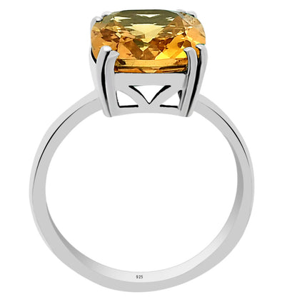 Elegant Cushion Cut Gemstone Ring 925 Sterling Silver Handmade Jewelry DGR1139 R-1020