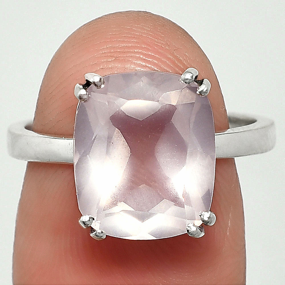 Elegant Cushion Cut Gemstone Ring 925 Sterling Silver Handmade Jewelry DGR1139 R-1020