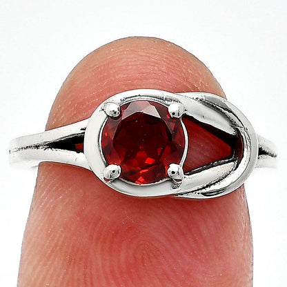 Handcrafted Natural Gemstone Twist Design 925 Sterling Silver Ring DGR1141 R-1215